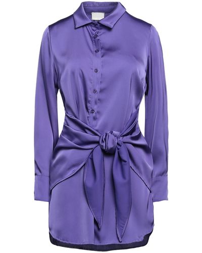 Berna Mini Dress - Purple
