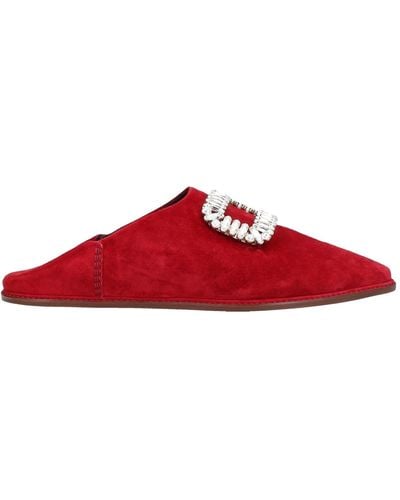 Roger Vivier Mules & Clogs - Red