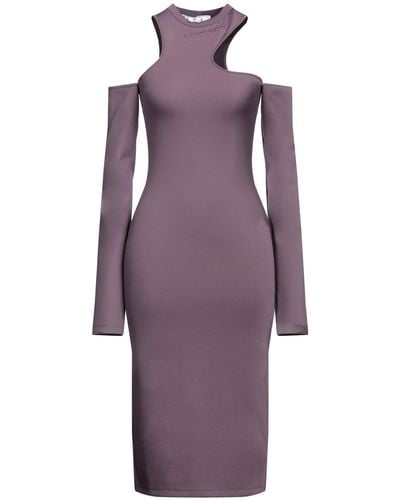 Off-White c/o Virgil Abloh Midi Dress - Purple
