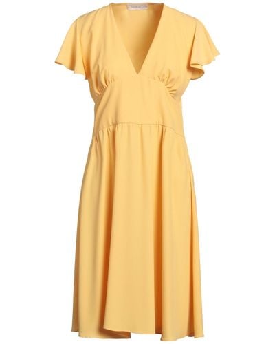 Cristina Gavioli Midi Dress - Yellow