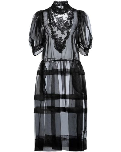 Simone Rocha Midi Dress - Black