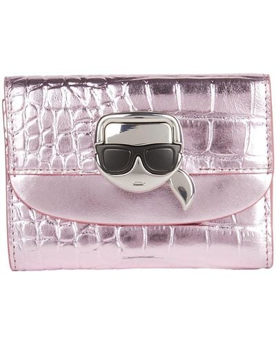 Karl Lagerfeld Brieftasche - Pink
