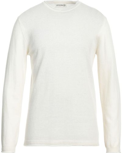 Officina 36 Pullover - Bianco