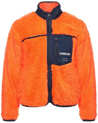 Ambush Shearling- & Kunstfell - Orange
