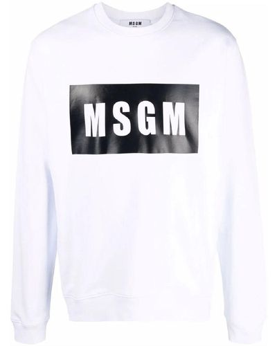 MSGM Sweatshirt - Weiß