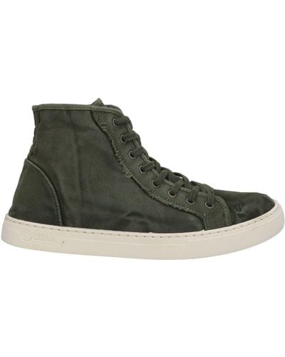 Natural World Military Sneakers Textile Fibers - Green