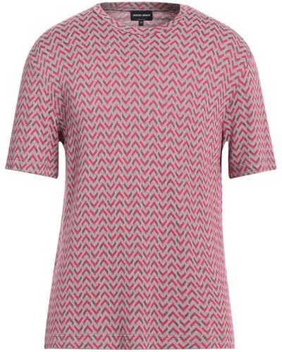 Giorgio Armani Camiseta - Rosa