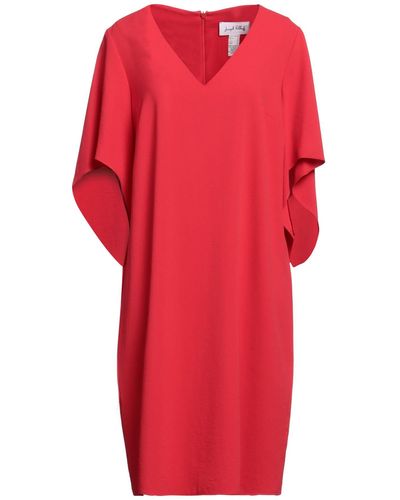 Joseph Ribkoff Midi Dress Polyester - Red