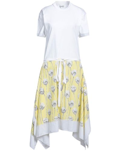 KENZO Vestido midi - Blanco