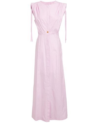 Tela Maxi Dress Cotton - Pink