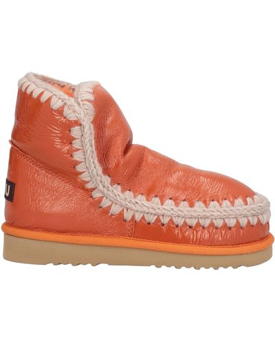 Mou Ankle Boots - Orange