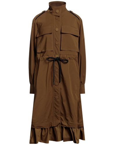 MEIMEIJ Overcoat & Trench Coat - Brown