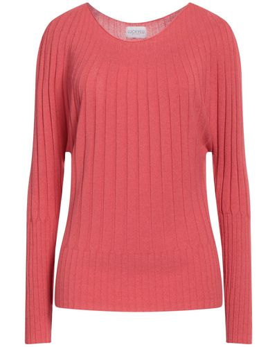 LUCKYLU  Milano Sweater - Pink