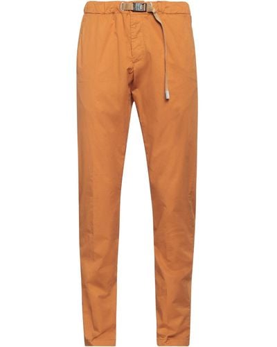 White Sand Pants - Orange