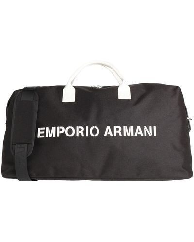 Emporio Armani Sac de voyage - Noir