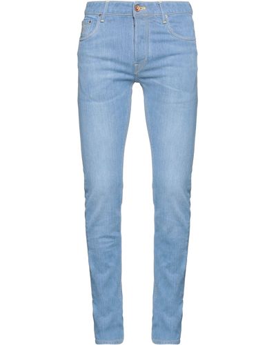Hand Picked Denim Trousers - Blue