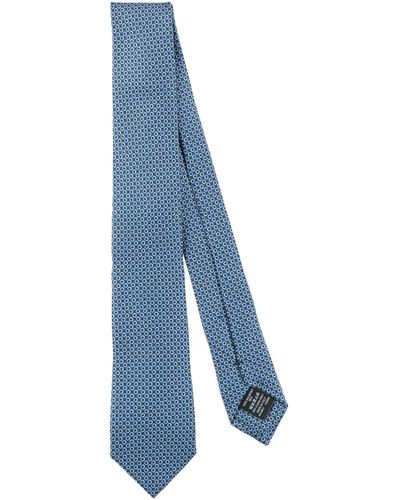 Dunhill Cravatta E Papillon - Blu