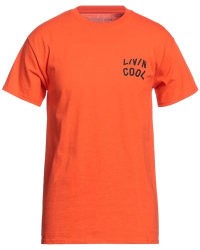 LIVINCOOL T-shirt - Orange