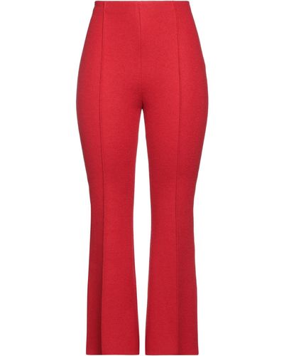 Red Erika Cavallini Semi Couture Pants, Slacks and Chinos for Women | Lyst