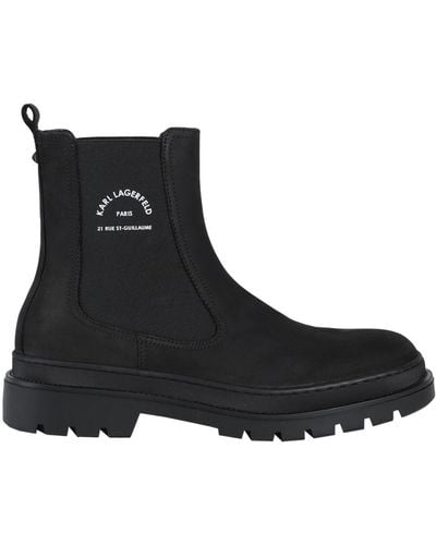Karl Lagerfeld Chelsea Boots - Black