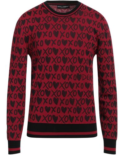 Dolce & Gabbana Pullover - Rouge
