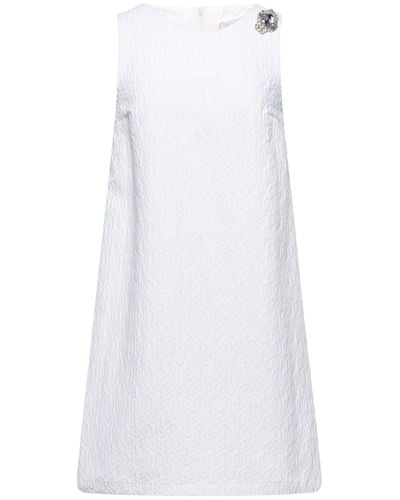 Annie P Short Dress - White