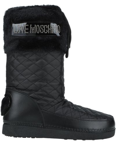 Love Moschino Stivale - Nero