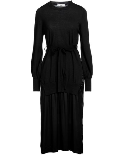 Suoli Midi Dress - Black