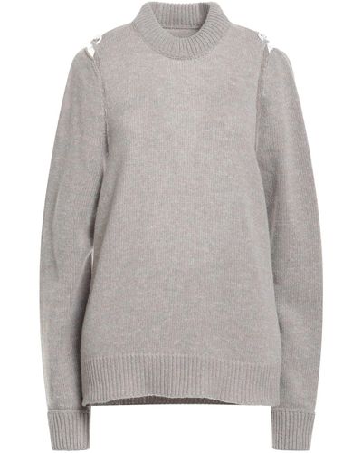 MM6 by Maison Martin Margiela Sweater - Gray