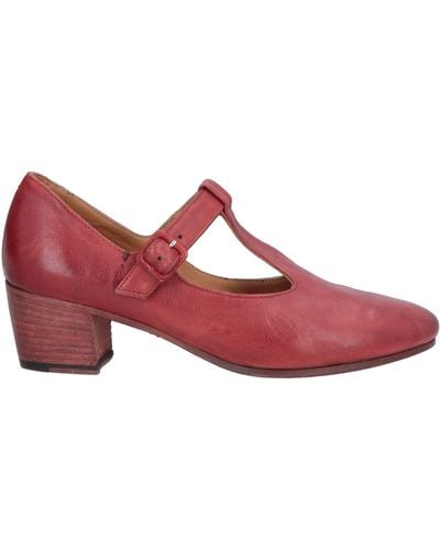 Pantanetti Court Shoes - Red