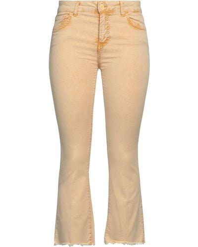 B.yu Cropped Trousers - Natural