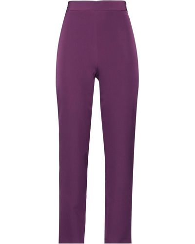 ACTUALEE Trousers - Purple