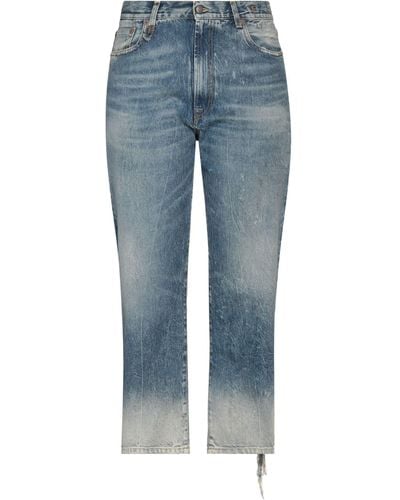 R13 Pantalon en jean - Bleu