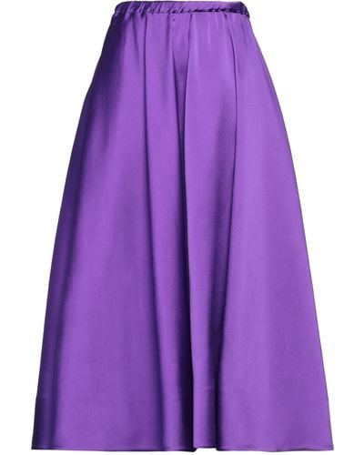 Valentino Garavani Midi Skirt - Purple