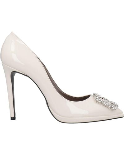 Divine Follie Court Shoes - White