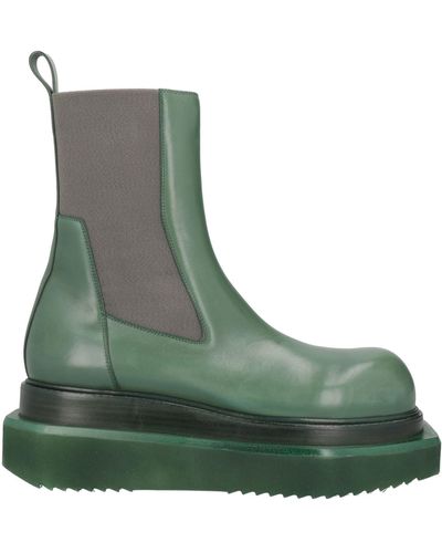 Rick Owens Ankle Boots - Green
