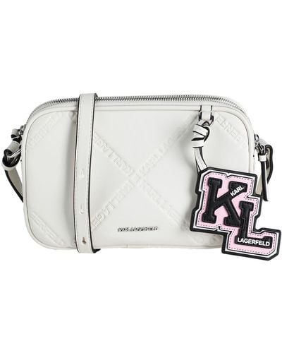 Karl Lagerfeld Cross-body Bag - White