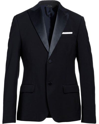 Grey Daniele Alessandrini Blazer - Blue