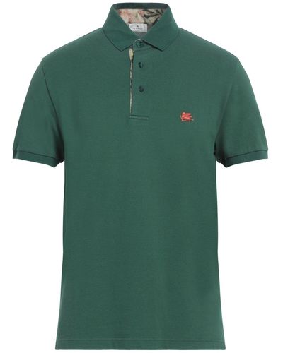 Etro Polo Shirt Cotton - Green