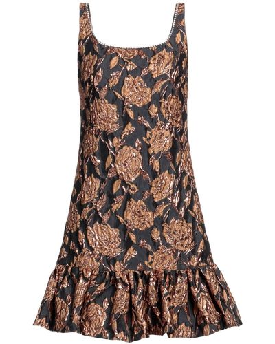 Sfizio Mini Dress - Brown