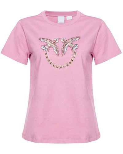 Pinko Camiseta - Rosa