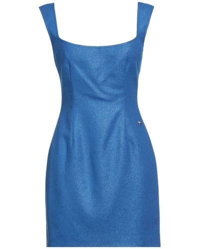 Chiara Ferragni Mini-Kleid - Blau