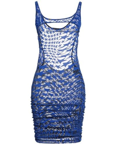 Mugler Mini Dress - Blue