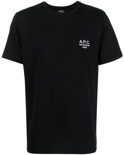 A.P.C. T-shirts - Schwarz