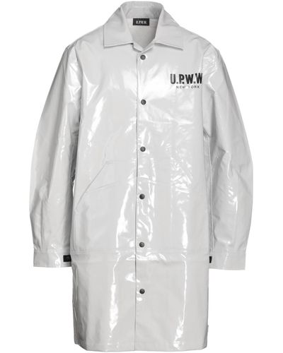 U.P.W.W. Overcoat & Trench Coat - Grey