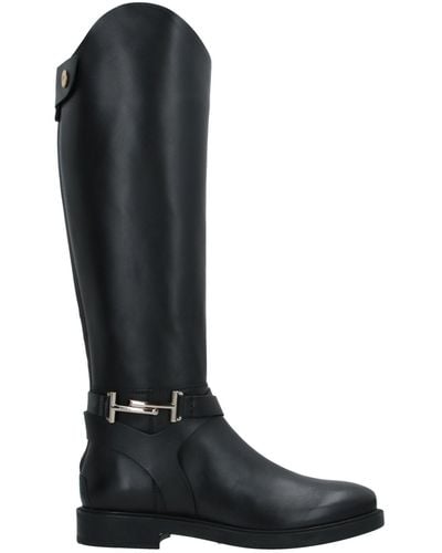 Tod's Knee Boots - Black