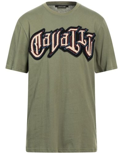 Roberto Cavalli T-shirt - Vert