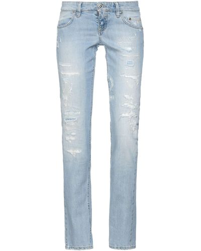 Siviglia Denim Trousers - Blue