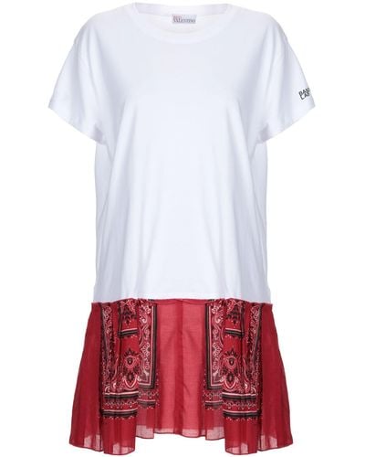 RED Valentino Mini-Kleid - Weiß