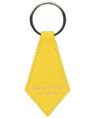Sporty & Rich Key Ring - Yellow